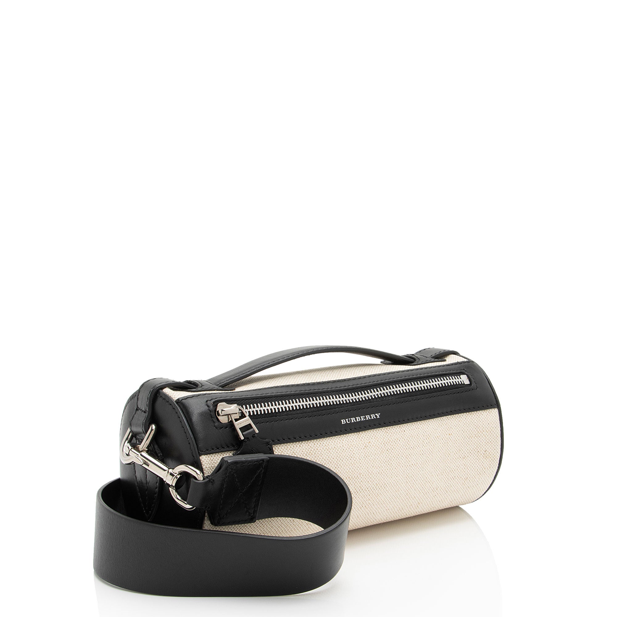 Burberry Canvas Barrel Crossbody