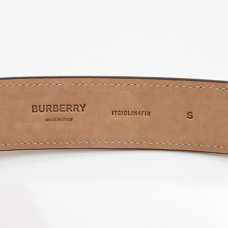 Burberry Canvas Calfskin TB Monogram Belt - Size 26 / 65 (SHF-tI6qxa) –  LuxeDH