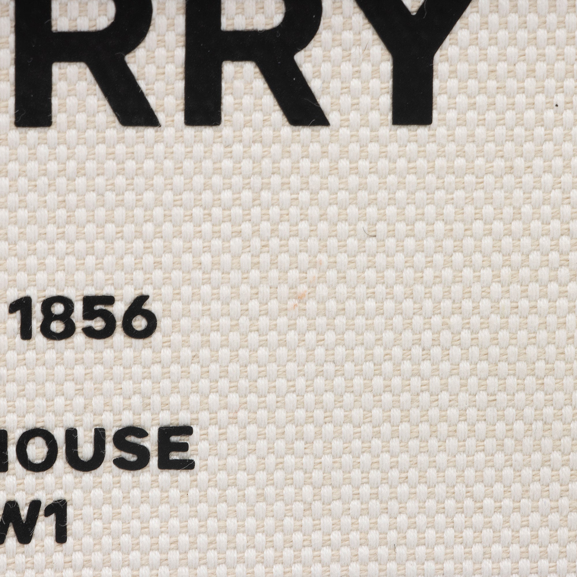 Burberry Canvas Horseferry Mini Pocket Tote (SHF-ebzeOk)