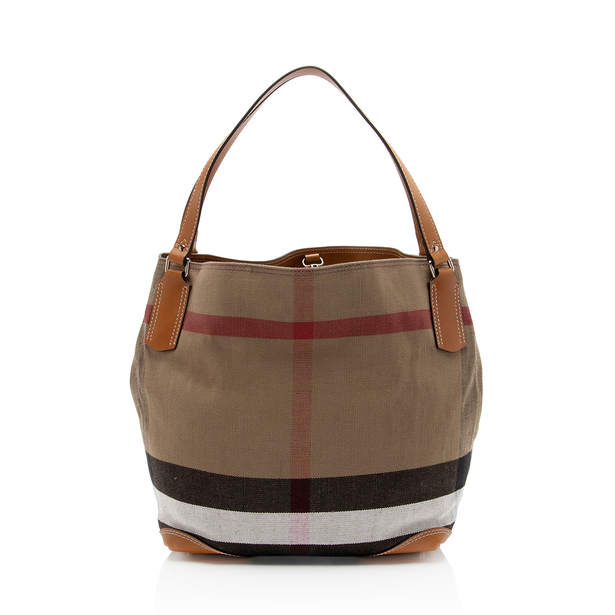 Burberry Canvas Mega Check Maidstone Tote