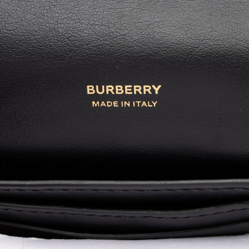 Burberry Cashmere Hackberry Check Note Bag (SHF-mhujpt)