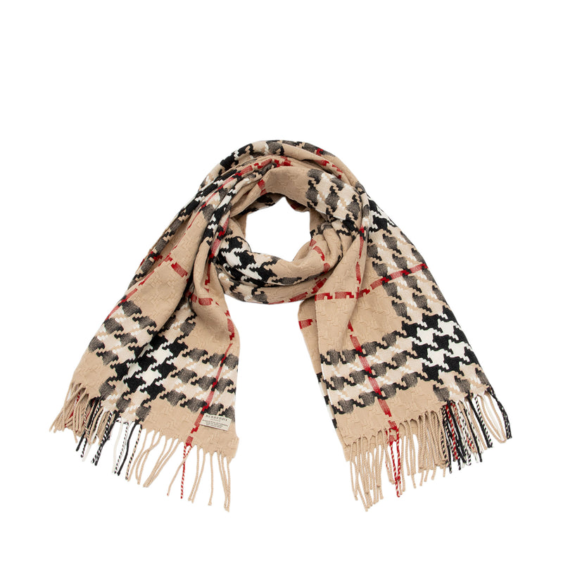 Burberry Cashmere Merino Wool Nova Check Scarf (SHF-Vh1JXo)