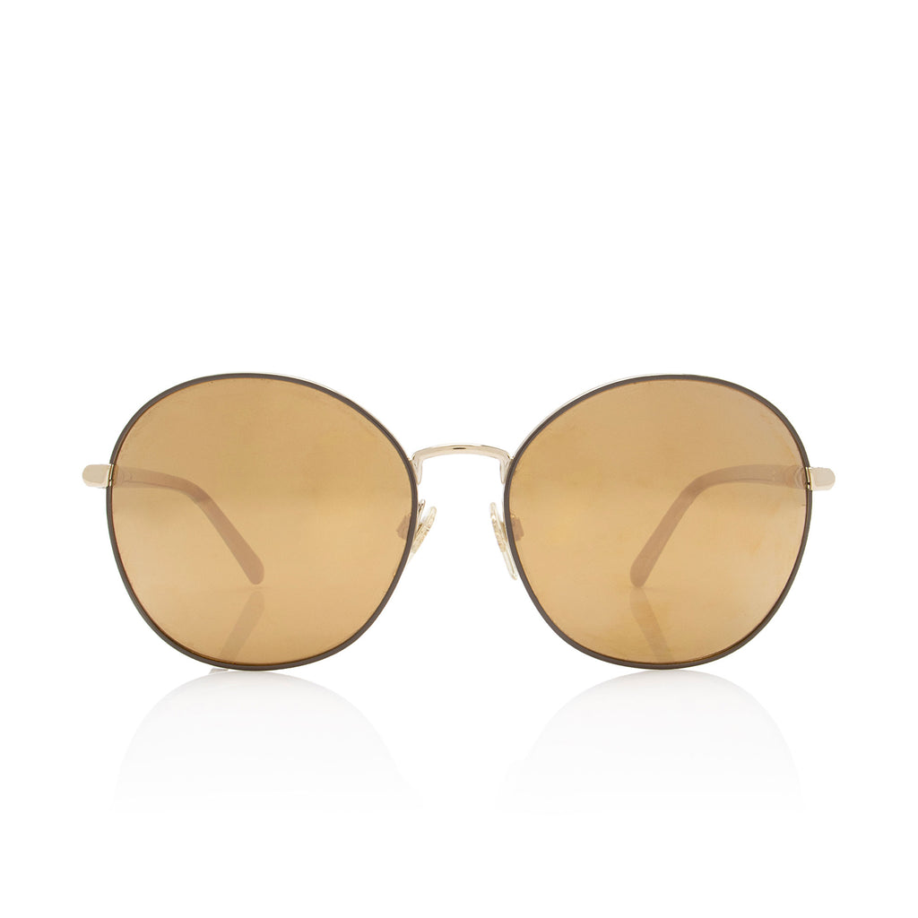 Burberry Check Round Sunglasses SHF sXicUR