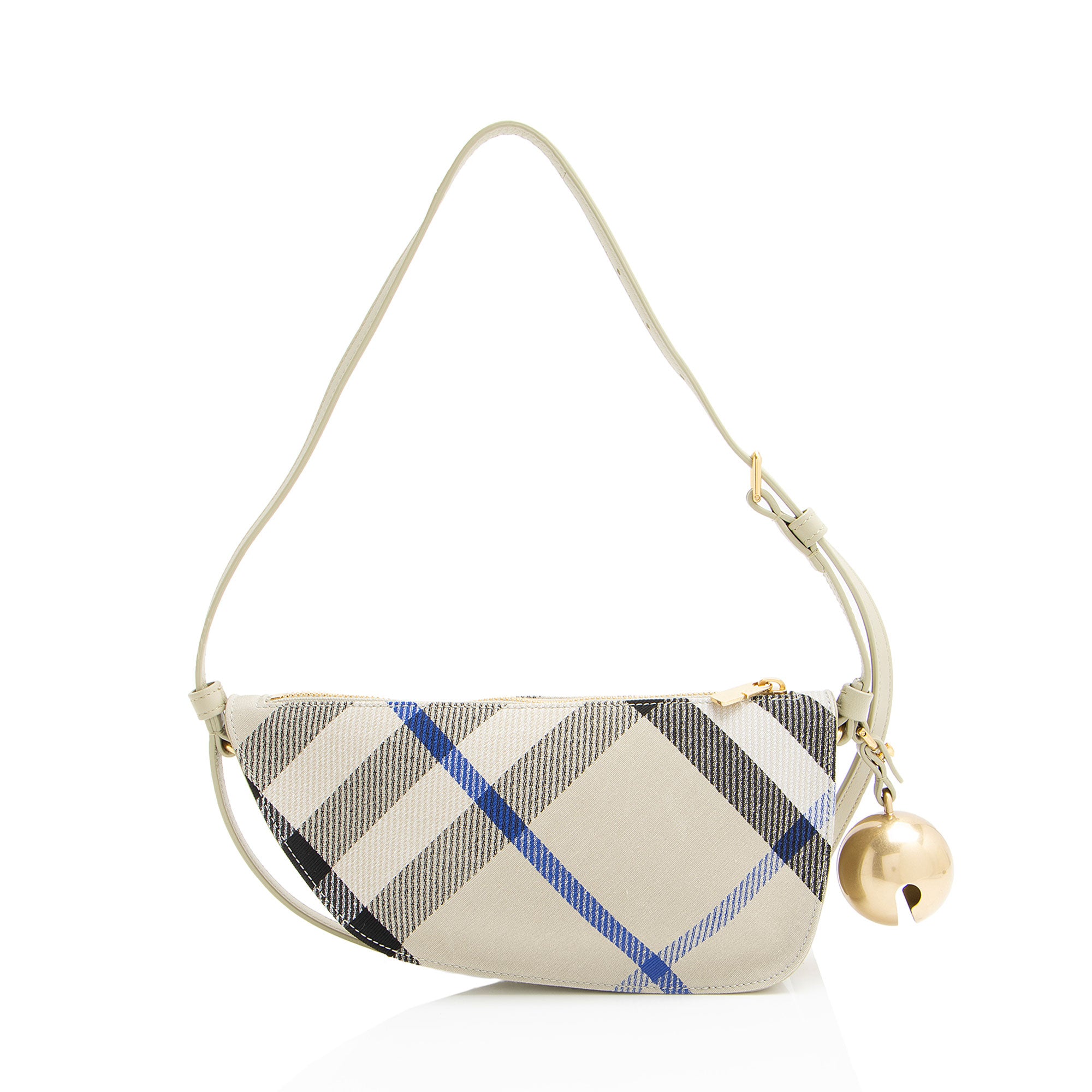 Burberry Check Shield Mini Shoulder Bag