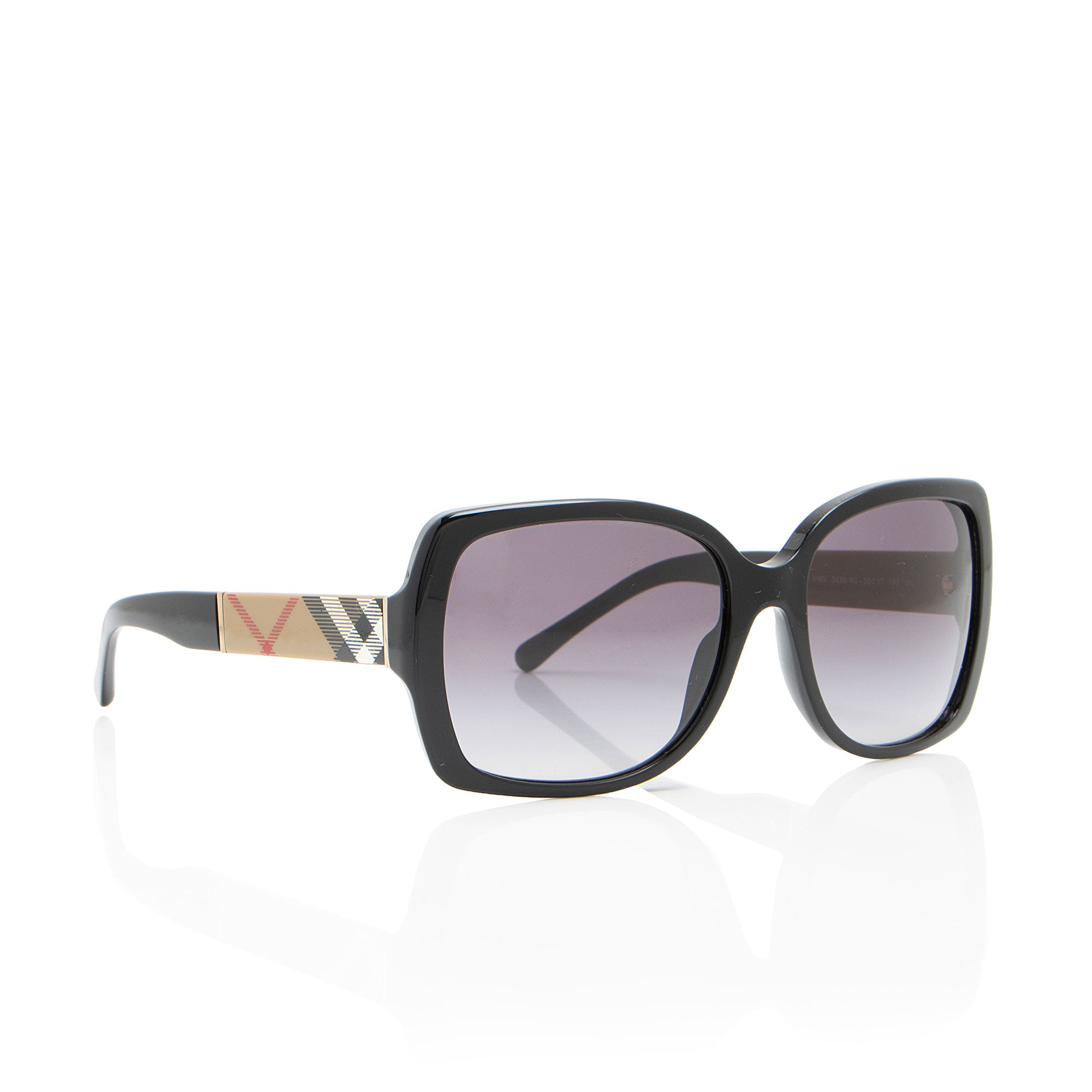 Burberry Check Square Sunglasses