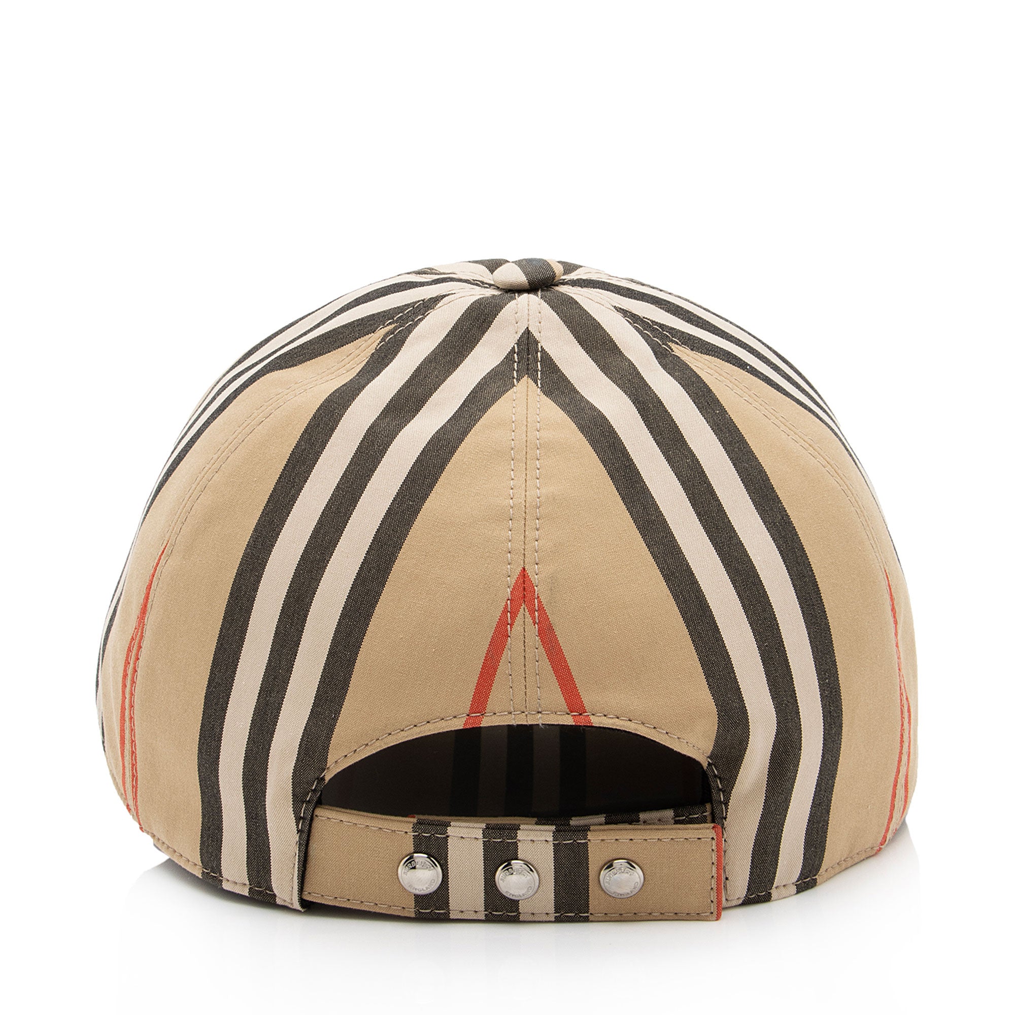 Burberry Cotton Icon Stripe TB Baseball Hat - Size L (SHF-GnoOCZ)