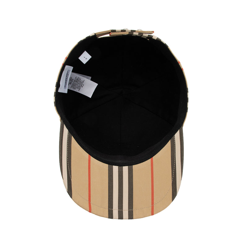 Burberry Cotton Icon Stripe TB Baseball Hat - Size L (SHF-GnoOCZ)
