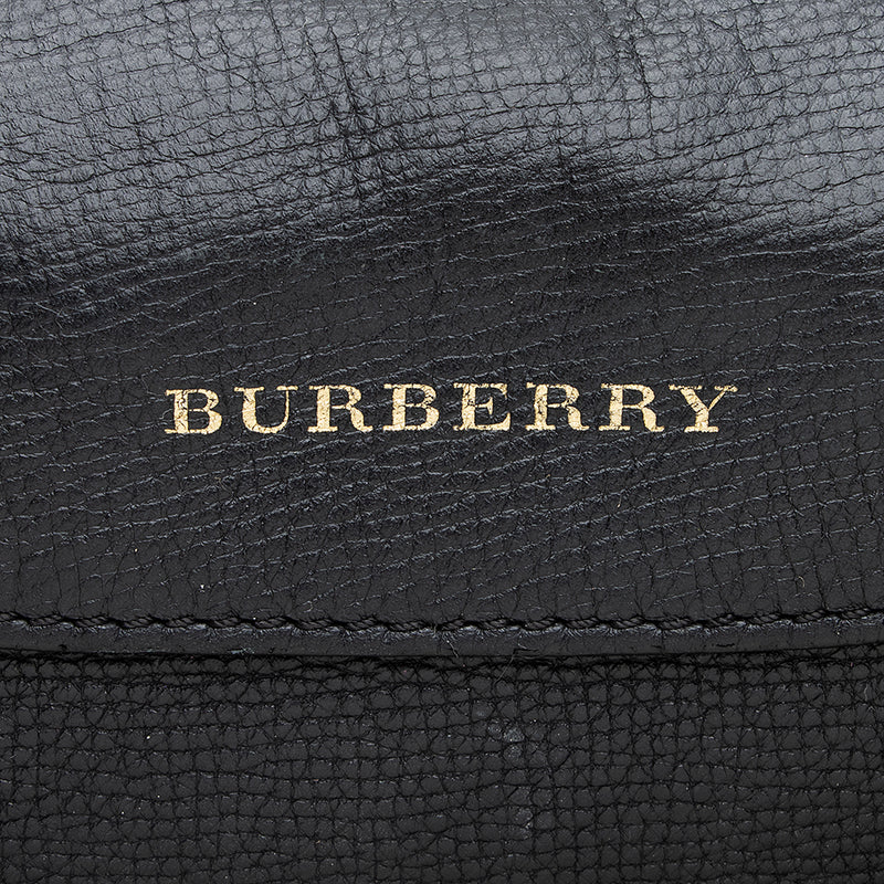 Burberry Leather Alchester Bowling Bag (SHF-19705)