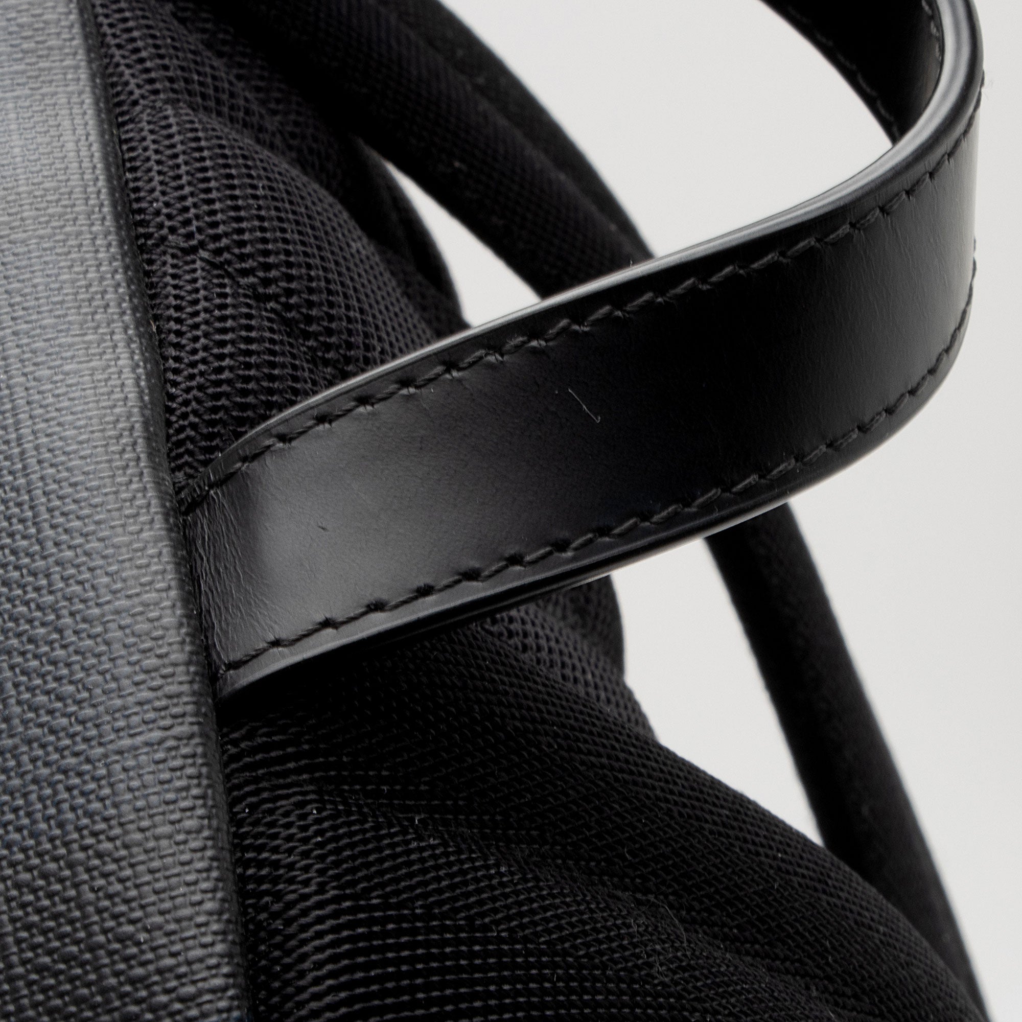 Burberry E-Canvas House Check Abbeydale Backpack (SHF-KLoYR6)