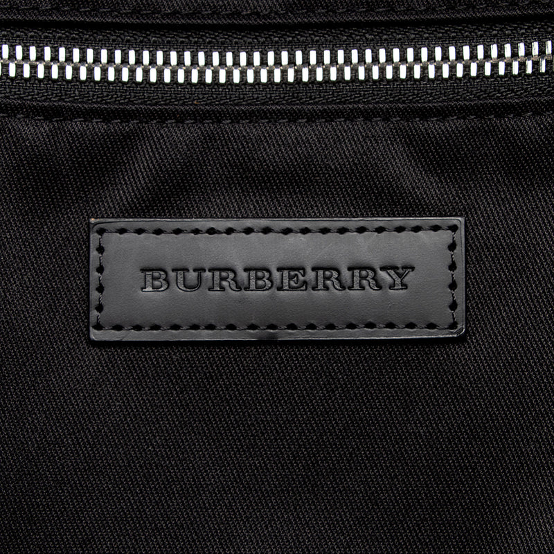 Burberry E-Canvas House Check Abbeydale Backpack (SHF-KLoYR6)