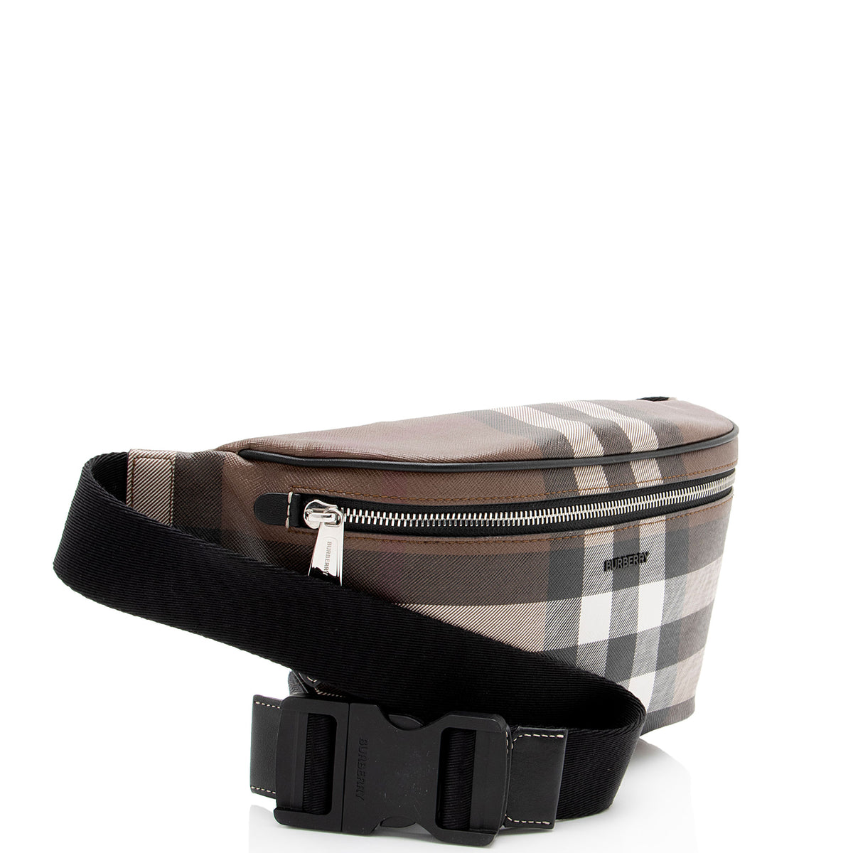 Burberry E-Canvas House Check Cason Bum Bag