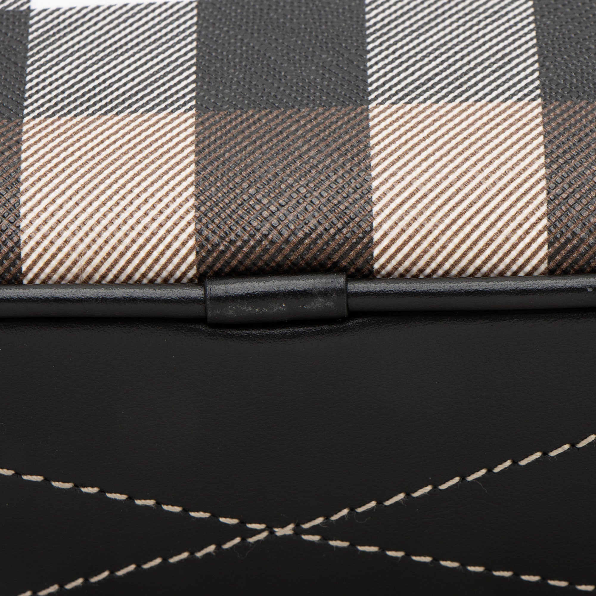 Burberry E-Canvas House Check Paddy Crossbody (SHF-pJXBzp)