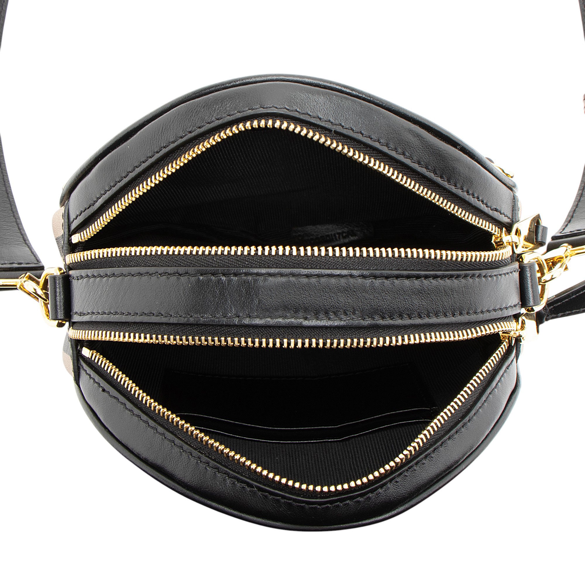 Burberry E-Canvas Icon Stripe Louise Mini Crossbody