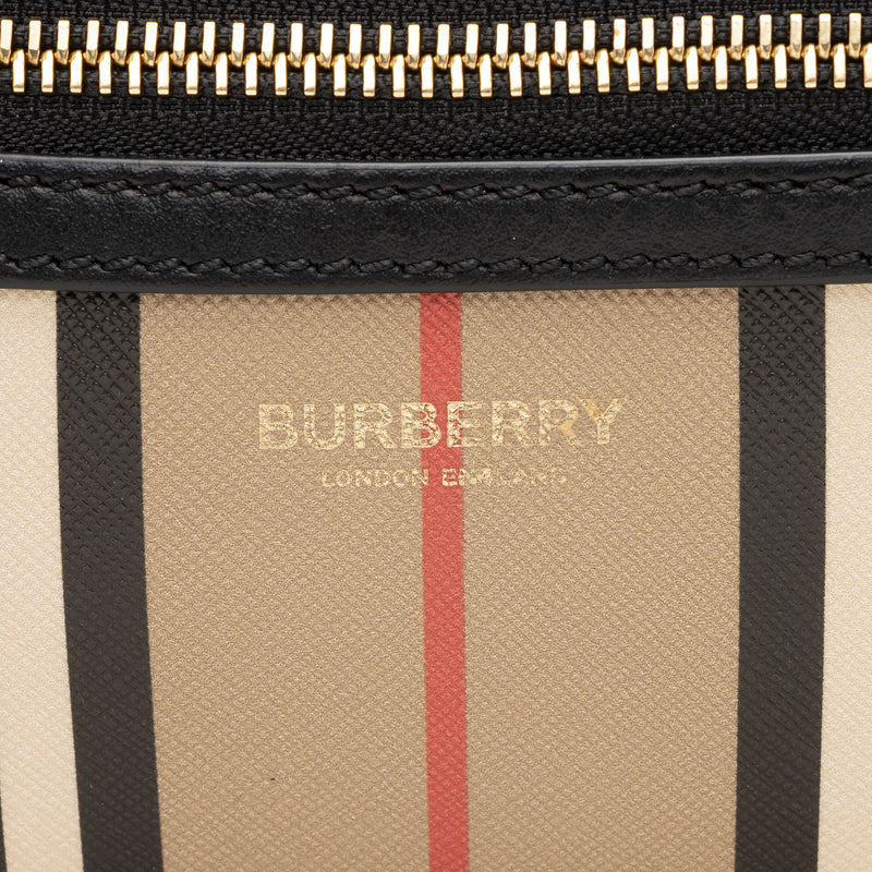 Burberry E-Canvas Icon Stripe Sonny Bumbag (SHF-RUAiZ3)