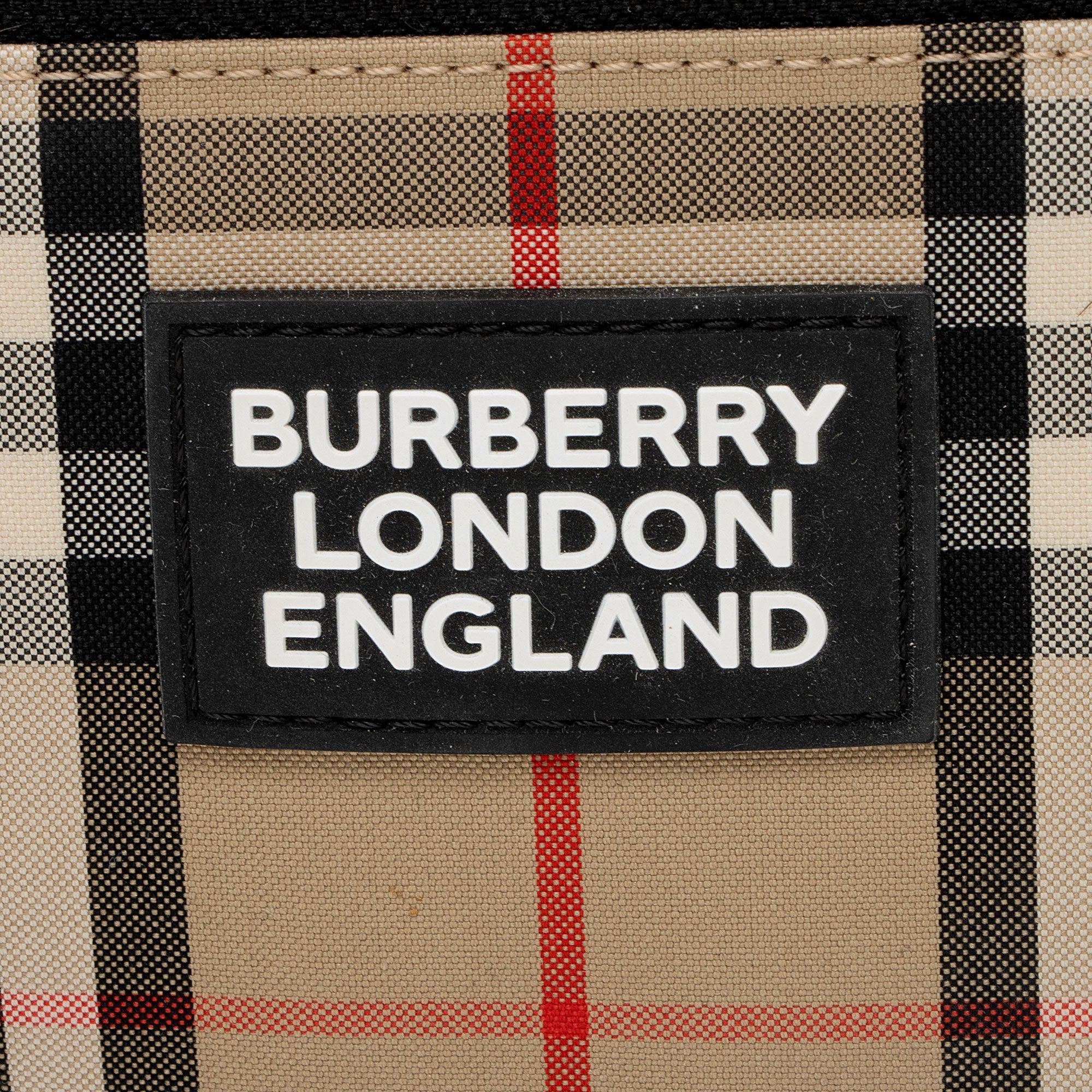 Burberry Econyl Vintage Check Cannon Large Bumbag