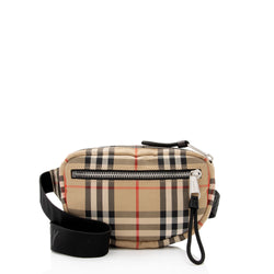 Burberry Econyl Vintage Check Cannon Small Bumbag (SHF-Lbw4F7)