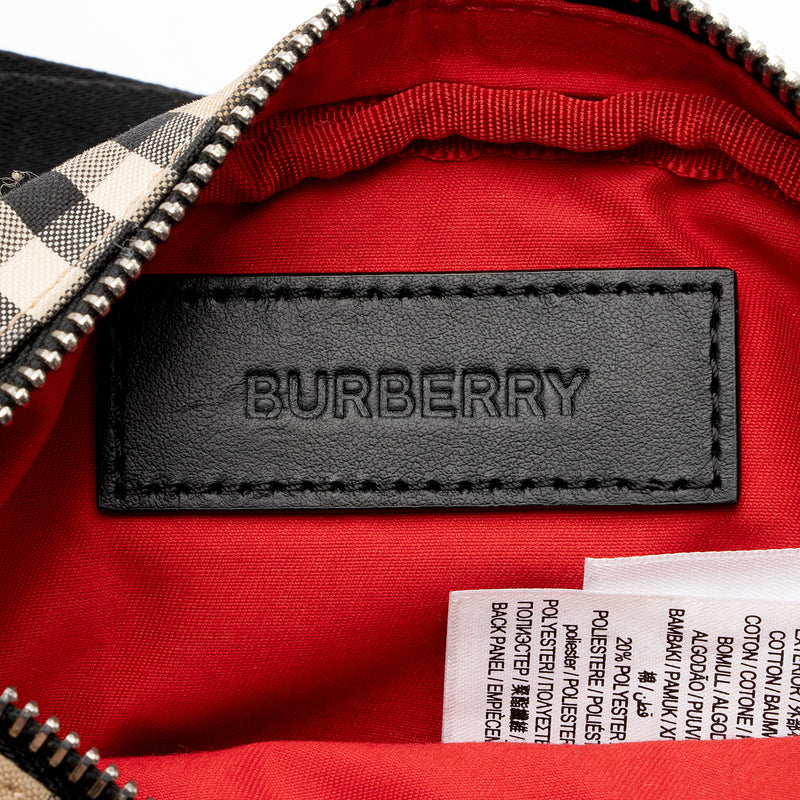 Burberry Econyl Vintage Check Cannon Small Bumbag (SHF-Lbw4F7)