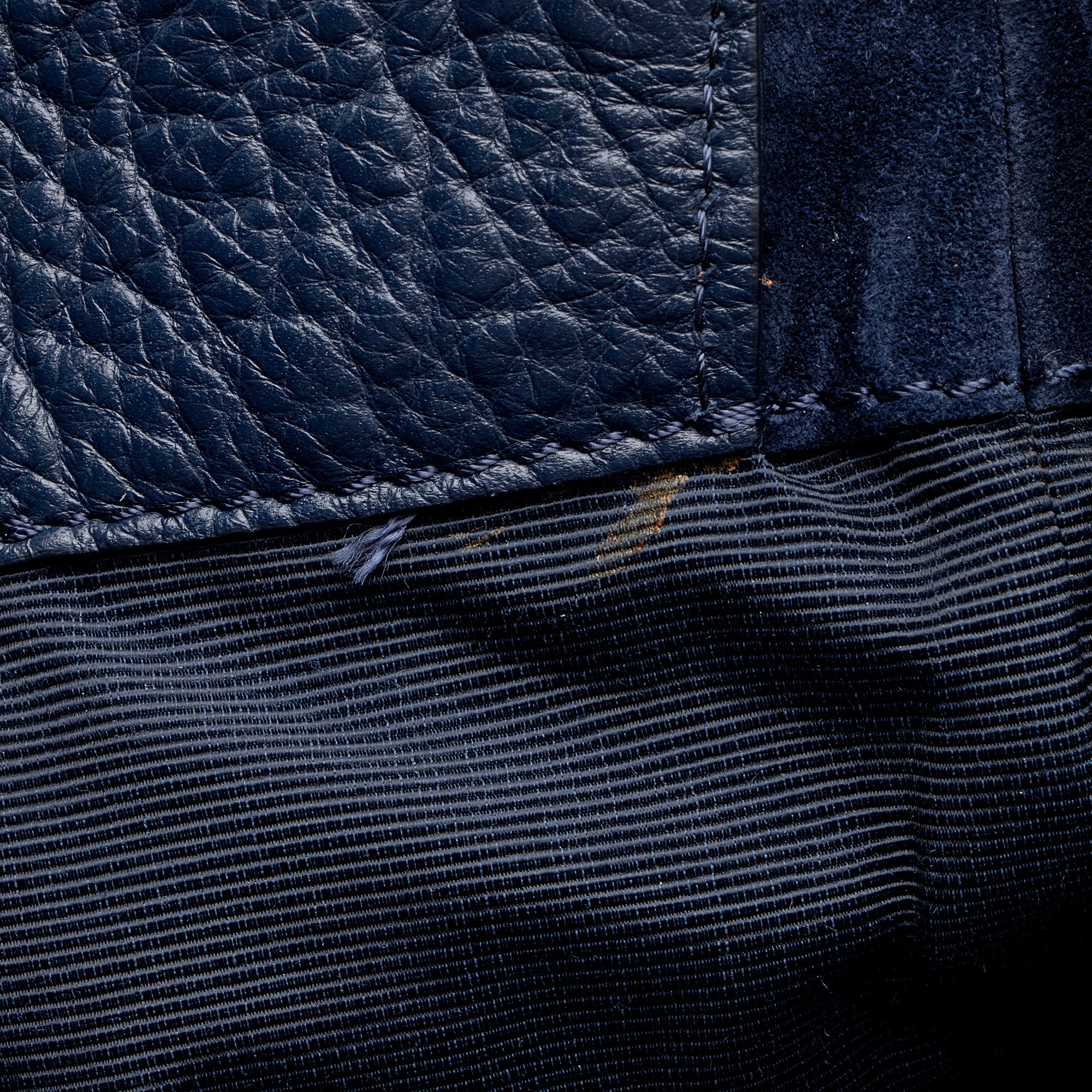 Burberry Embossed Leather Check Dewsbury Tote