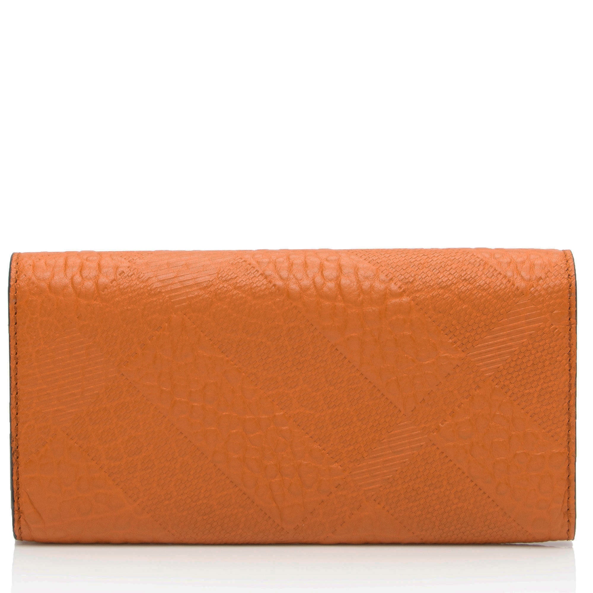 Burberry Embossed Leather Porter Wallet (SHF-QF78fN)