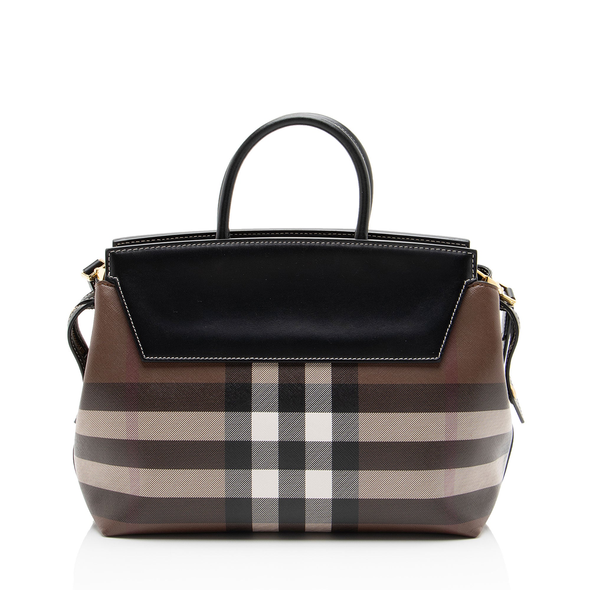 Burberry Exaggerated Check Catherine Medium Satchel