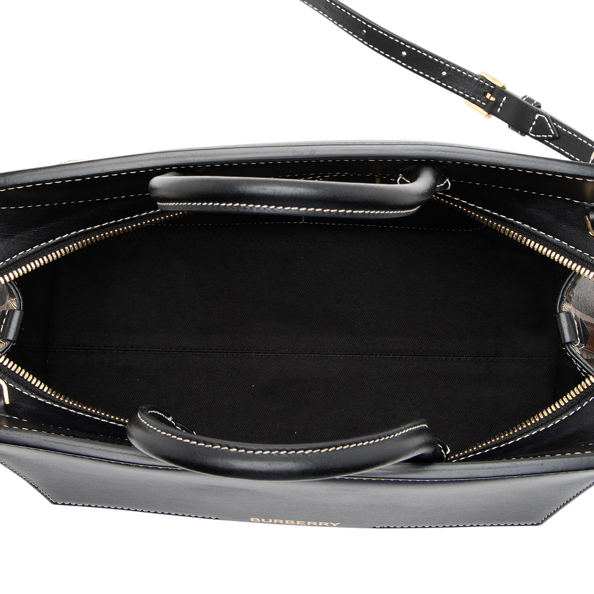 Burberry Exaggerated Check Catherine Medium Satchel