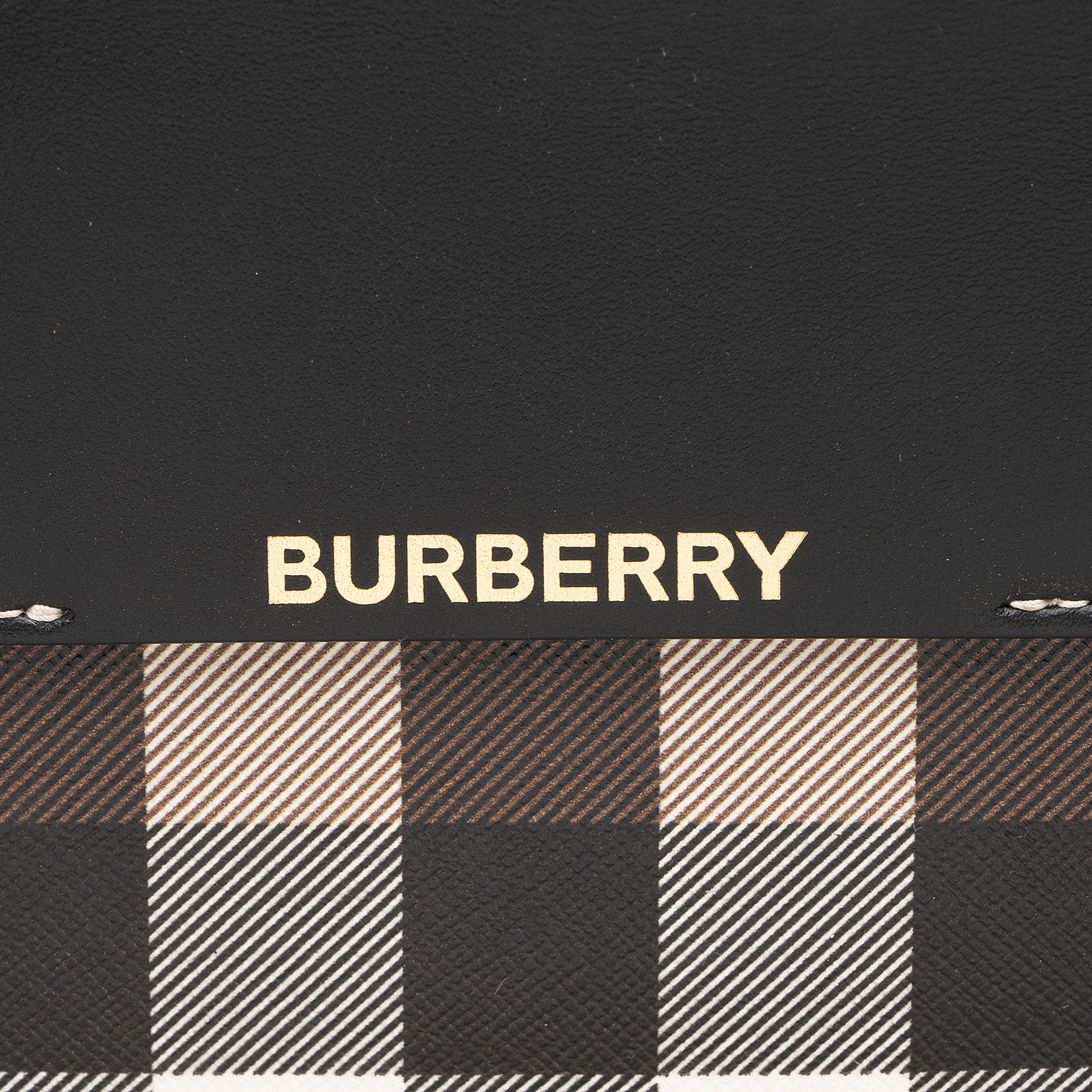 Burberry Exaggerated Check Catherine Medium Satchel