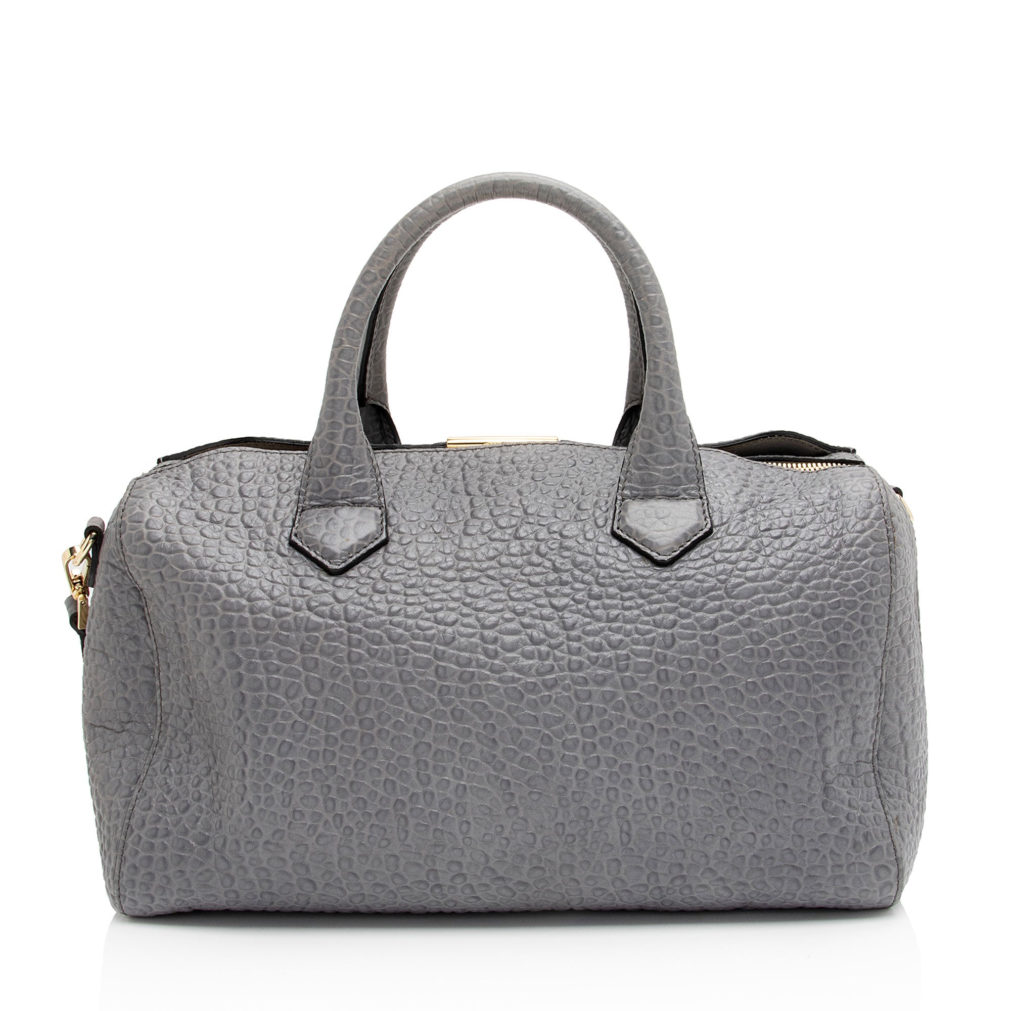 Burberry Grained Leather Alchester Medium Satchel (SHF-jMyozw)