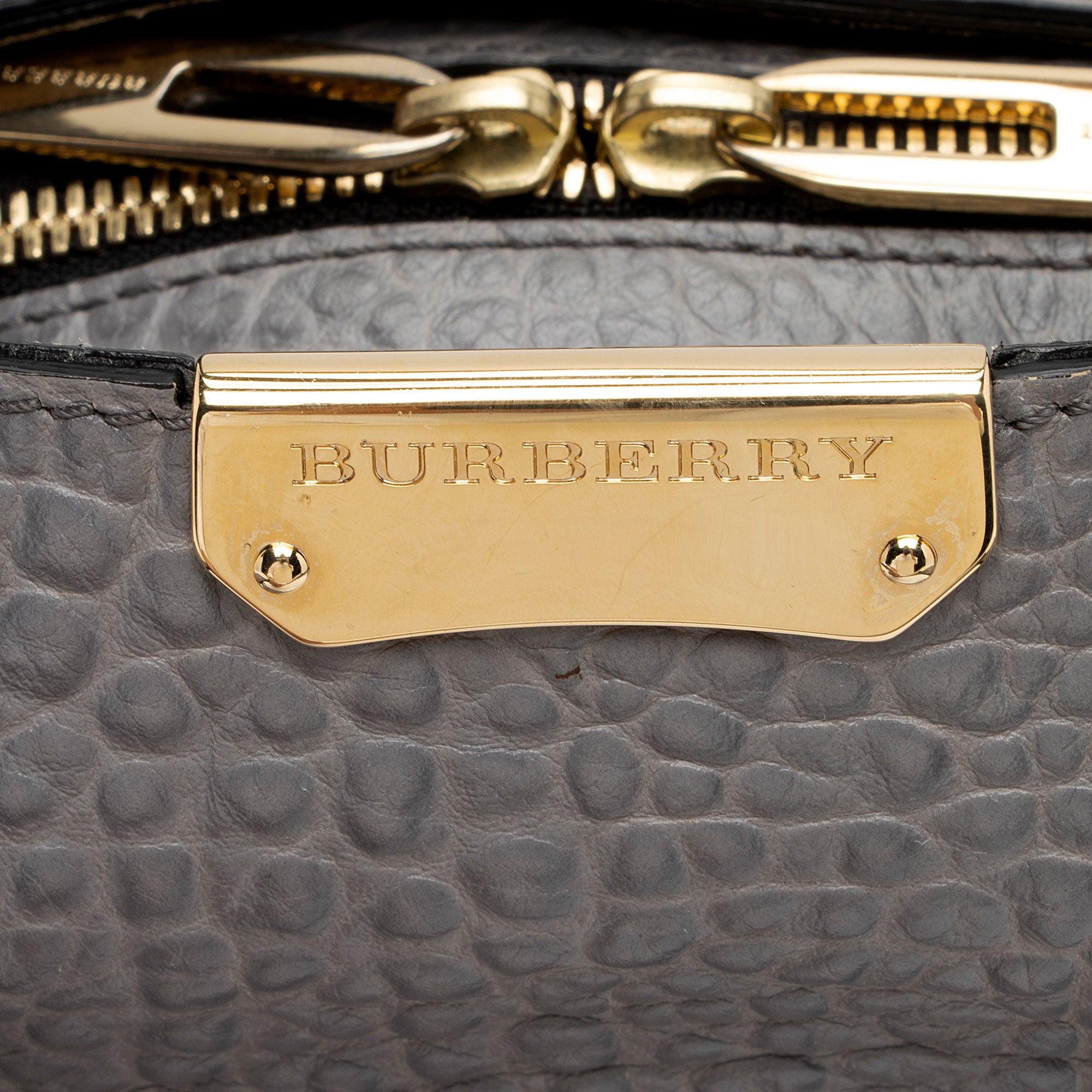 Burberry Grained Leather Alchester Medium Satchel (SHF-jMyozw)