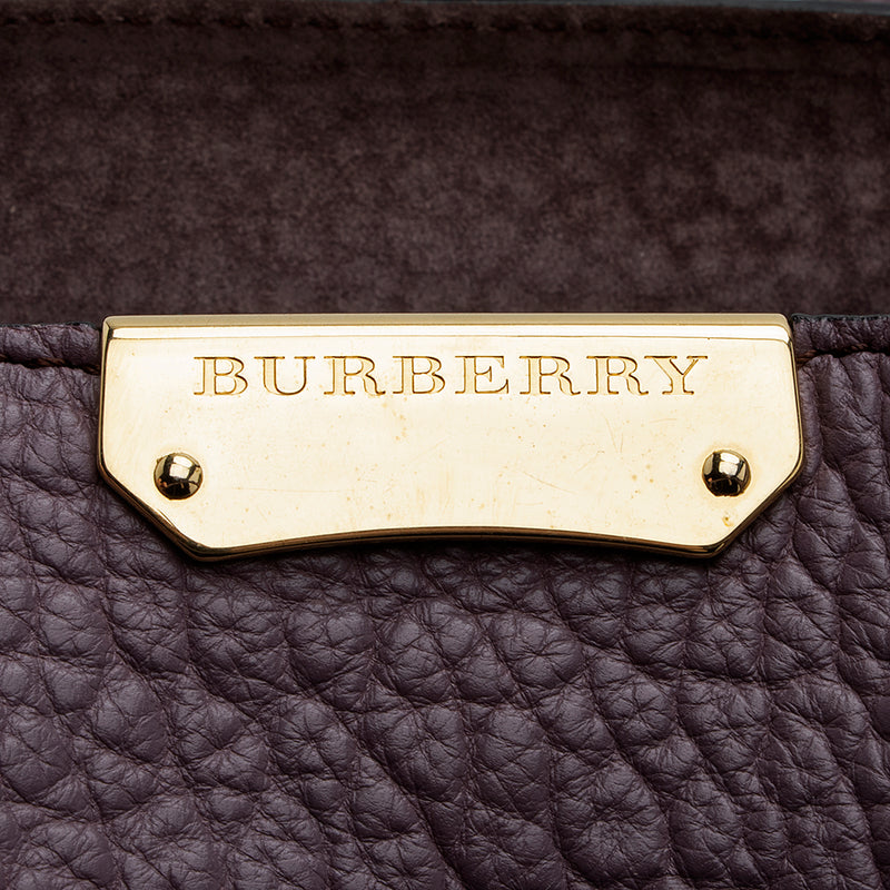 Burberry Grained Leather Dewsbury Medium Tote (SHF-18919)