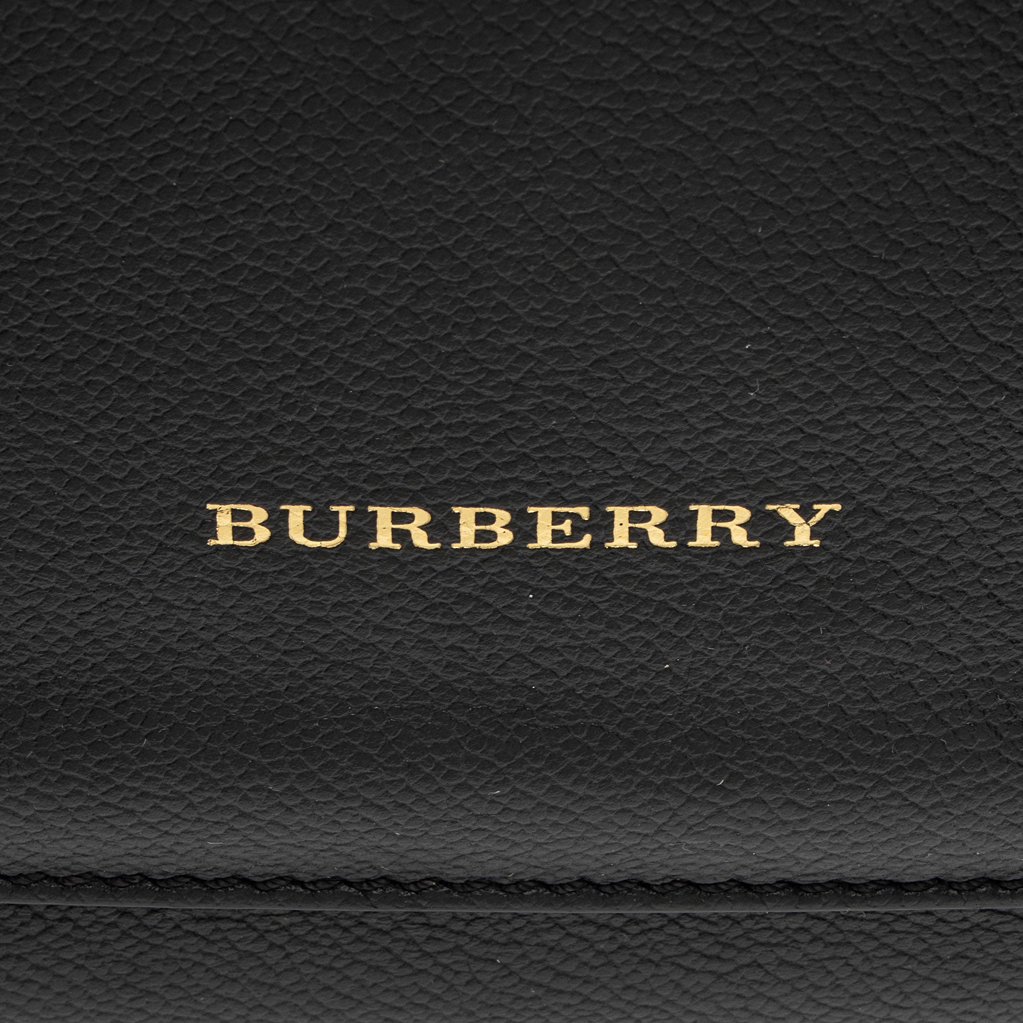 Burberry Grained Leather Elmstone Small Hobo