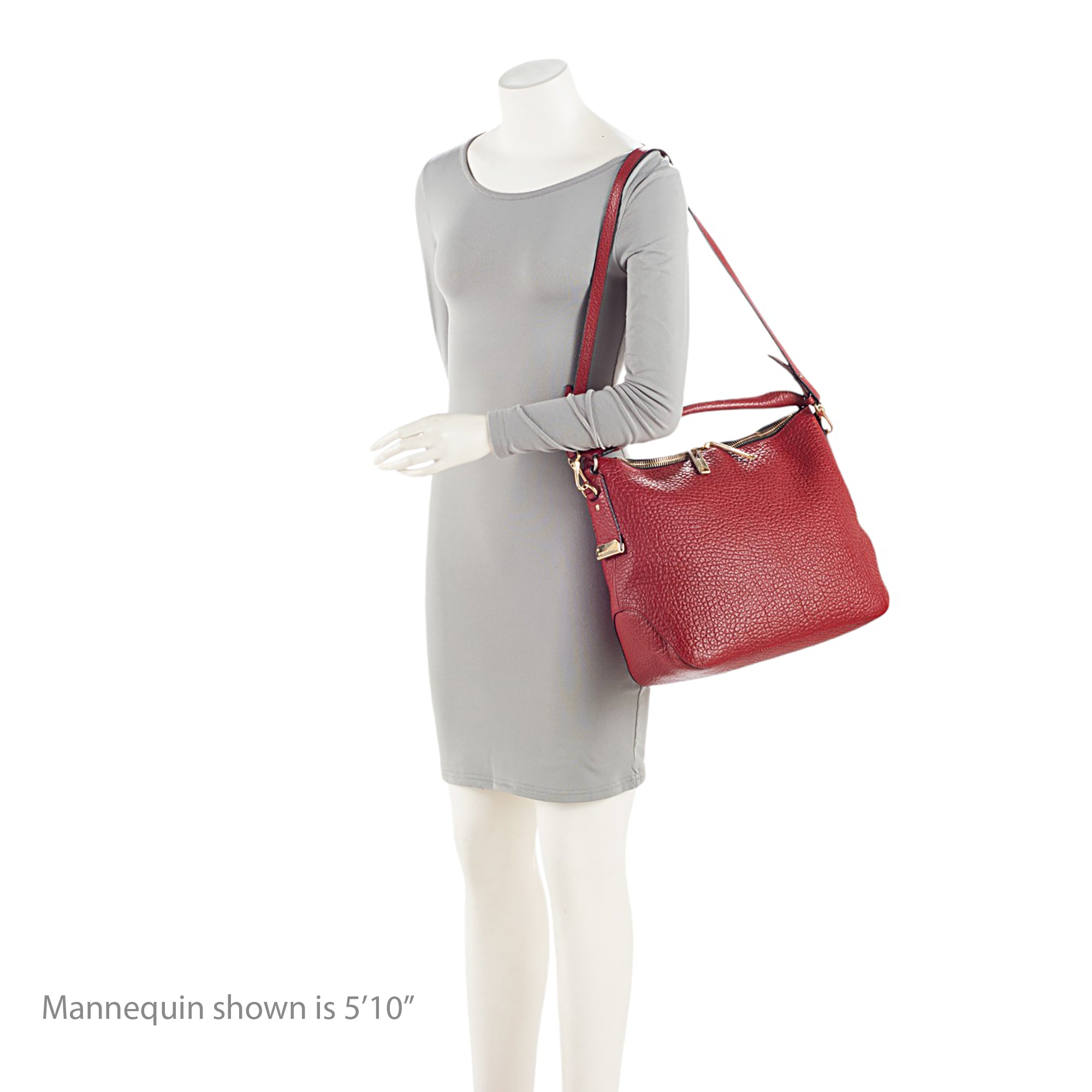 Burberry Grained Leather Ledbury Hobo