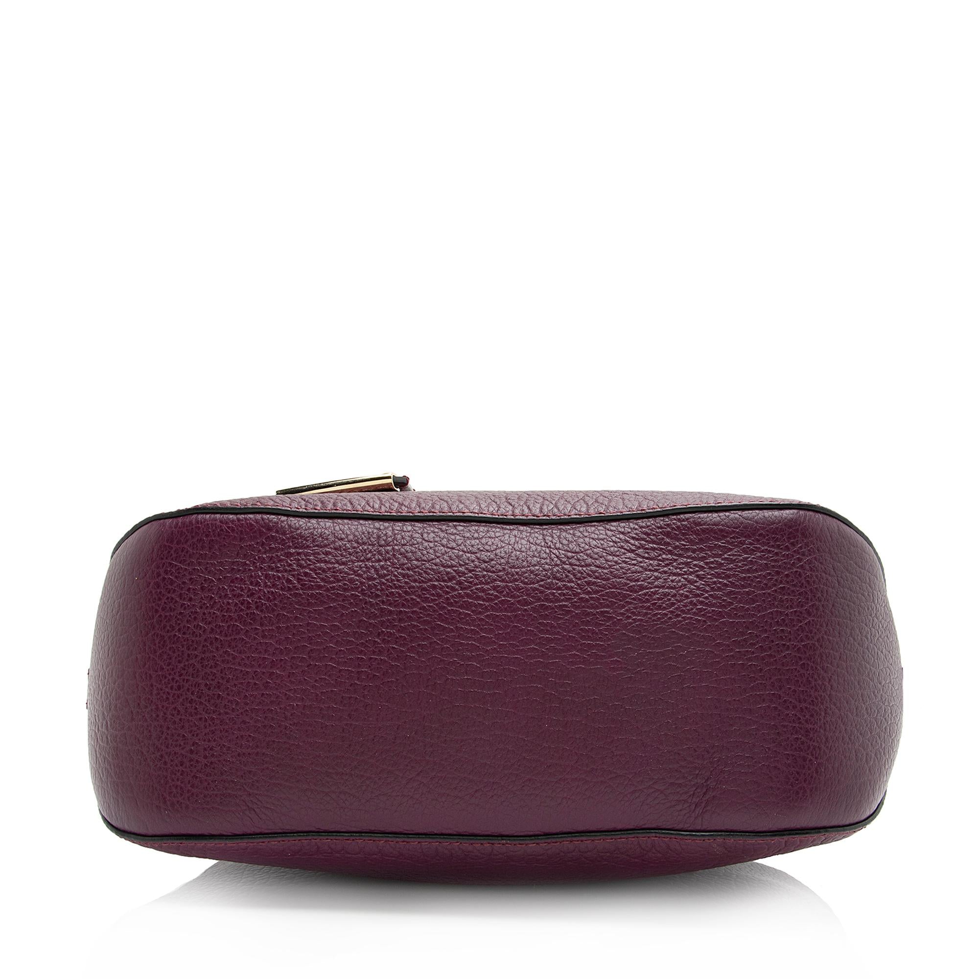 Burberry Leather Orchard Small Satchel (SHF-23801)