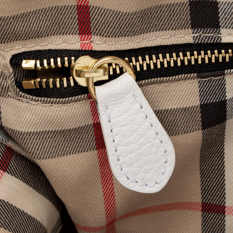 Burberry Haymarket Check Bowling Satchel (SHF-19714) – LuxeDH