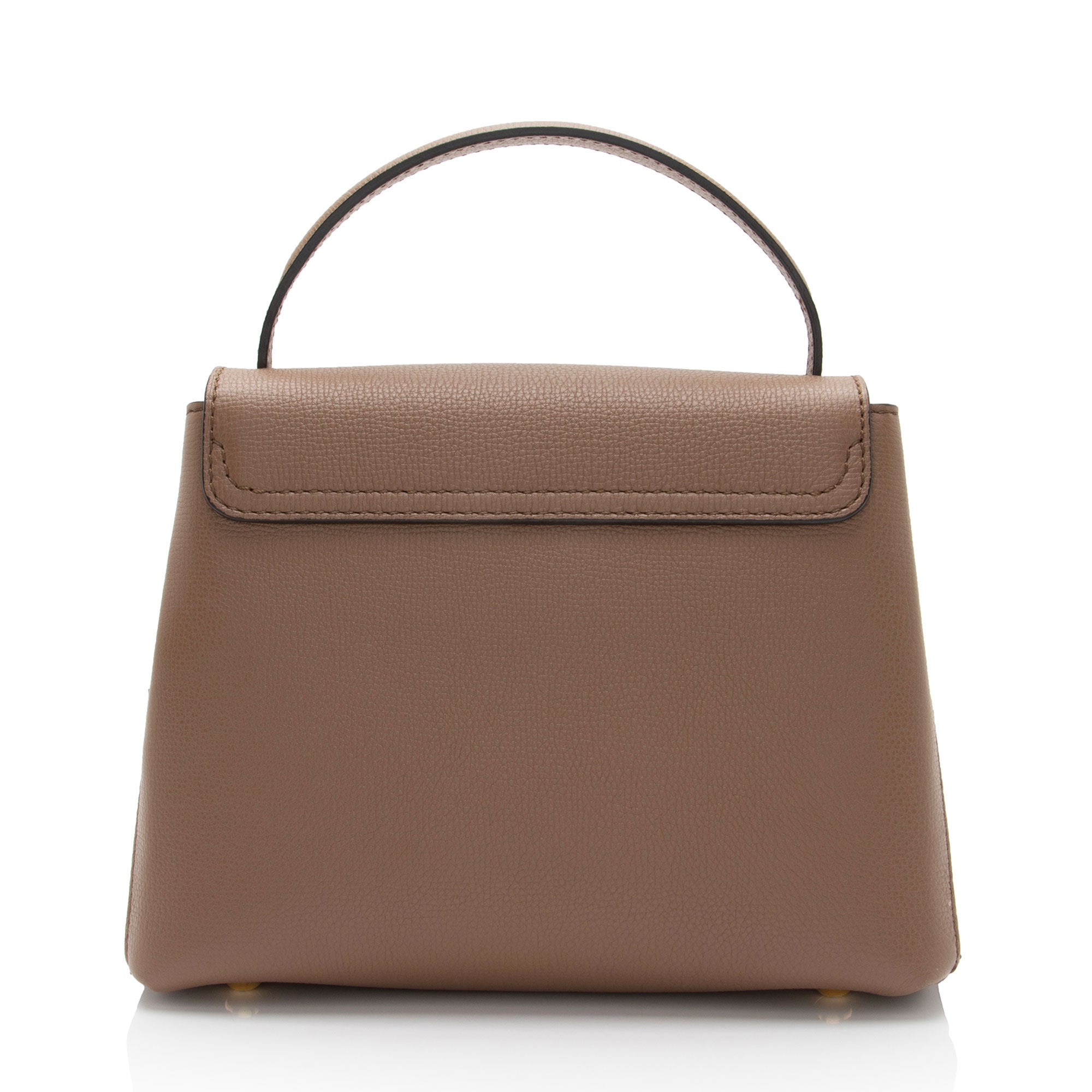 Burberry Grainy Calfskin House Check Camberley Small Satchel (SHF-SUePuH)