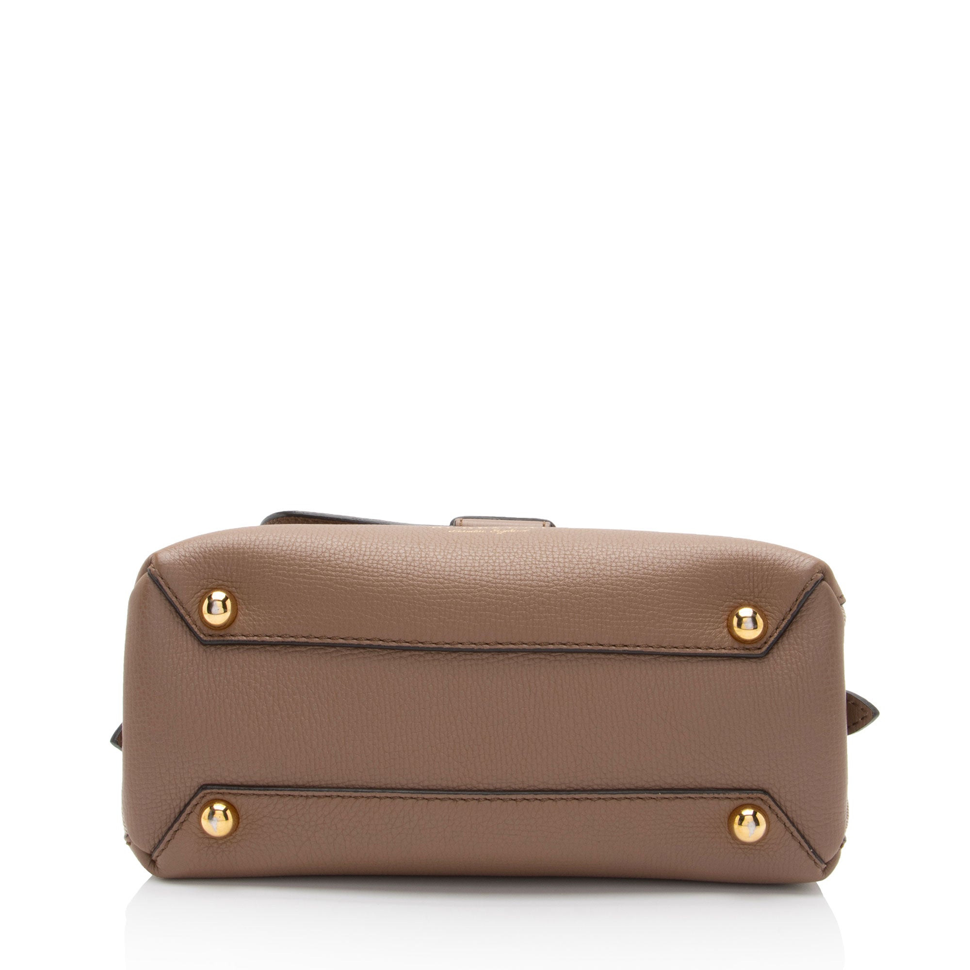 Burberry Grainy Calfskin House Check Camberley Small Satchel (SHF-SUePuH)