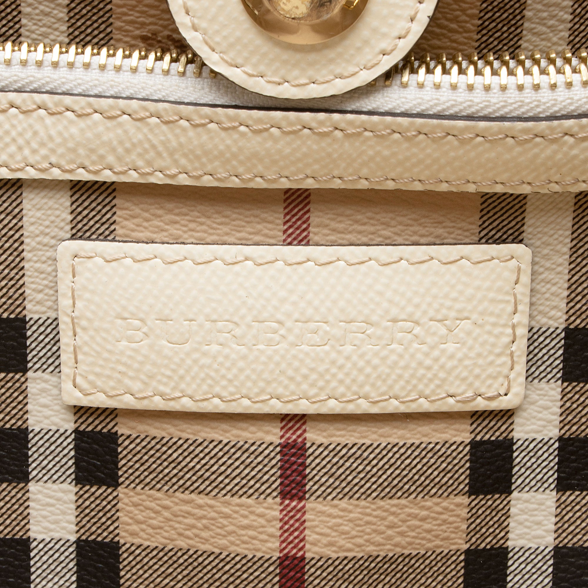 Burberry Haymarket Check Canterbury Small Tote