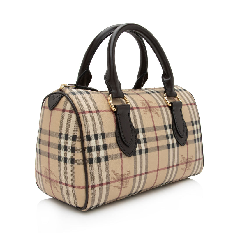 Burberry Haymarket Check Chester Medium Satchel (SHF-6GPrk2) – LuxeDH