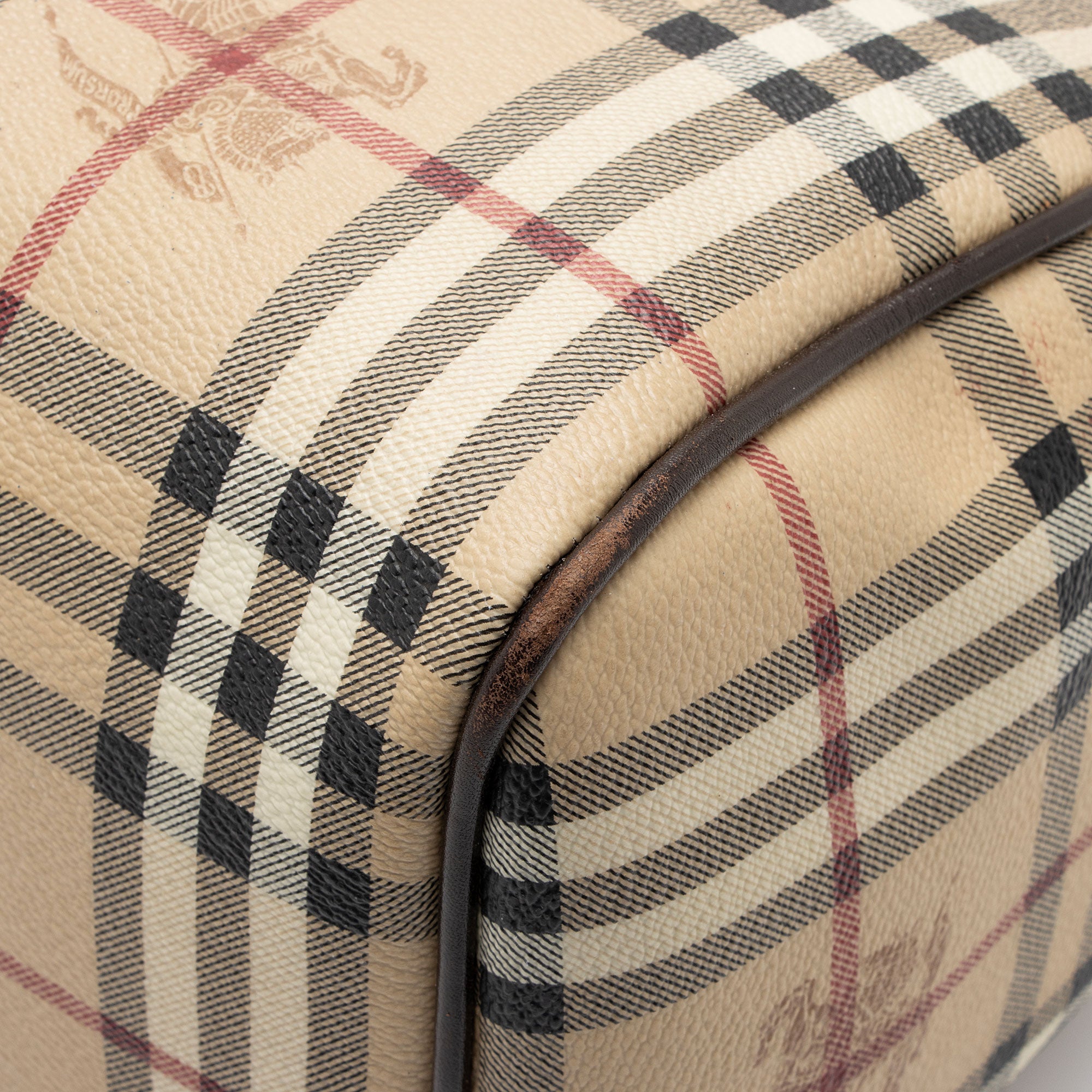 Burberry Haymarket Check Chester Medium Satchel (SHF-IgLgkf)