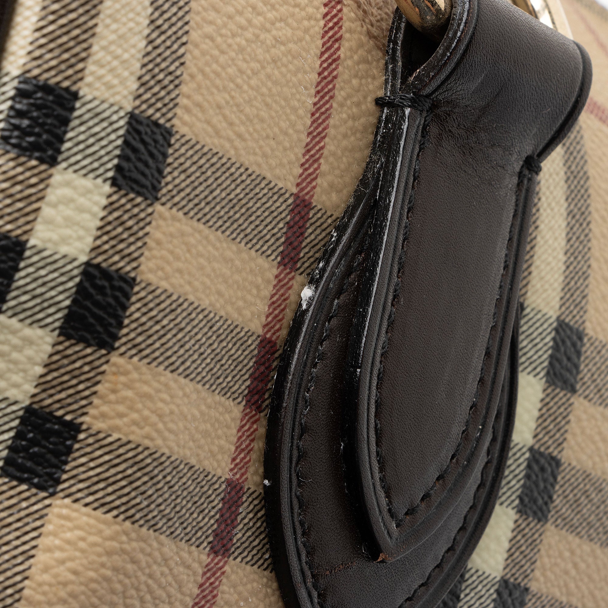 Burberry Haymarket Check Chester Medium Satchel (SHF-7Y2lXY)