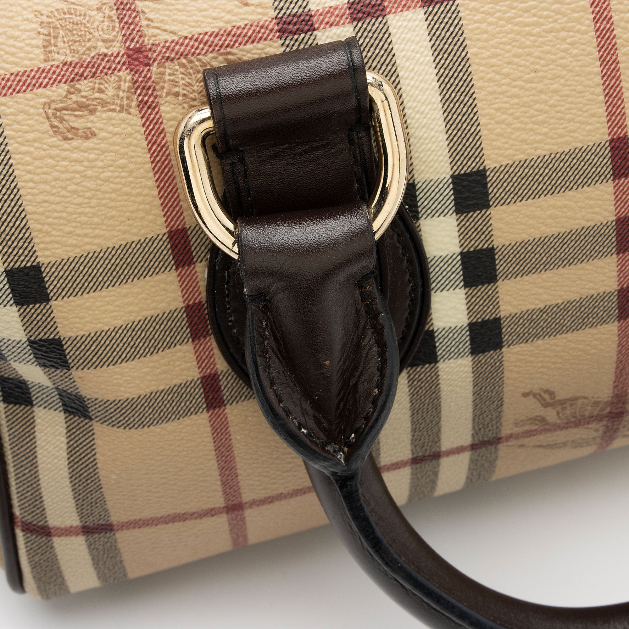 Burberry Haymarket Check Chester Medium Satchel (SHF-7Y2lXY)