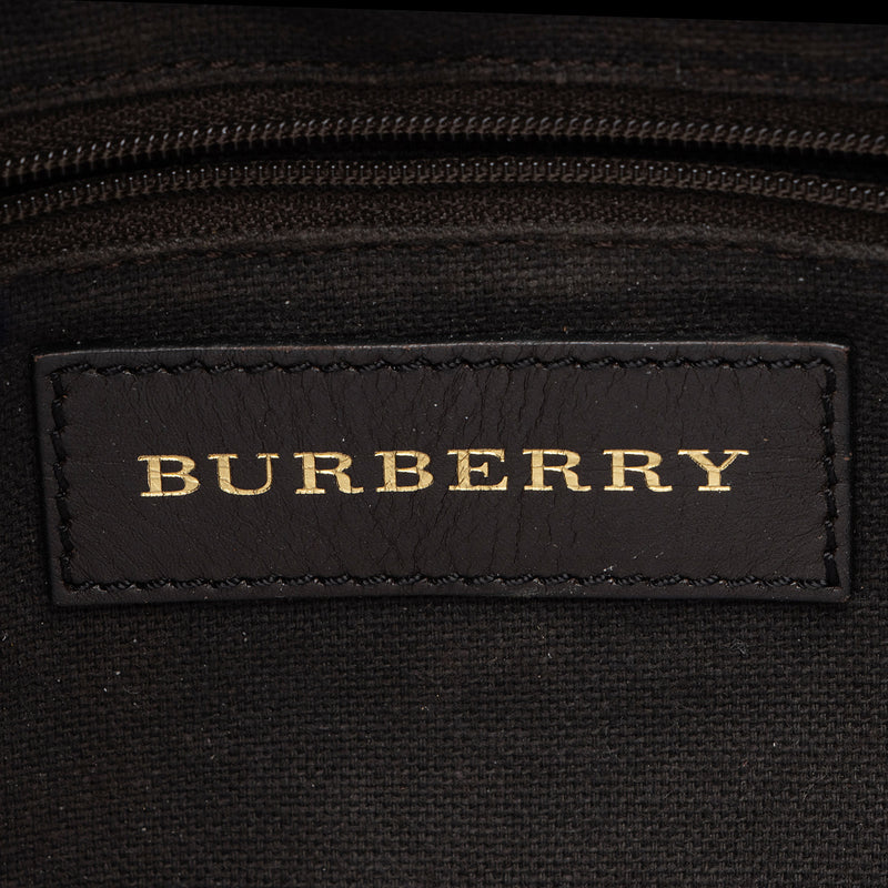Burberry Haymarket Check Crossbody Bag (SHF-qDXh6N)