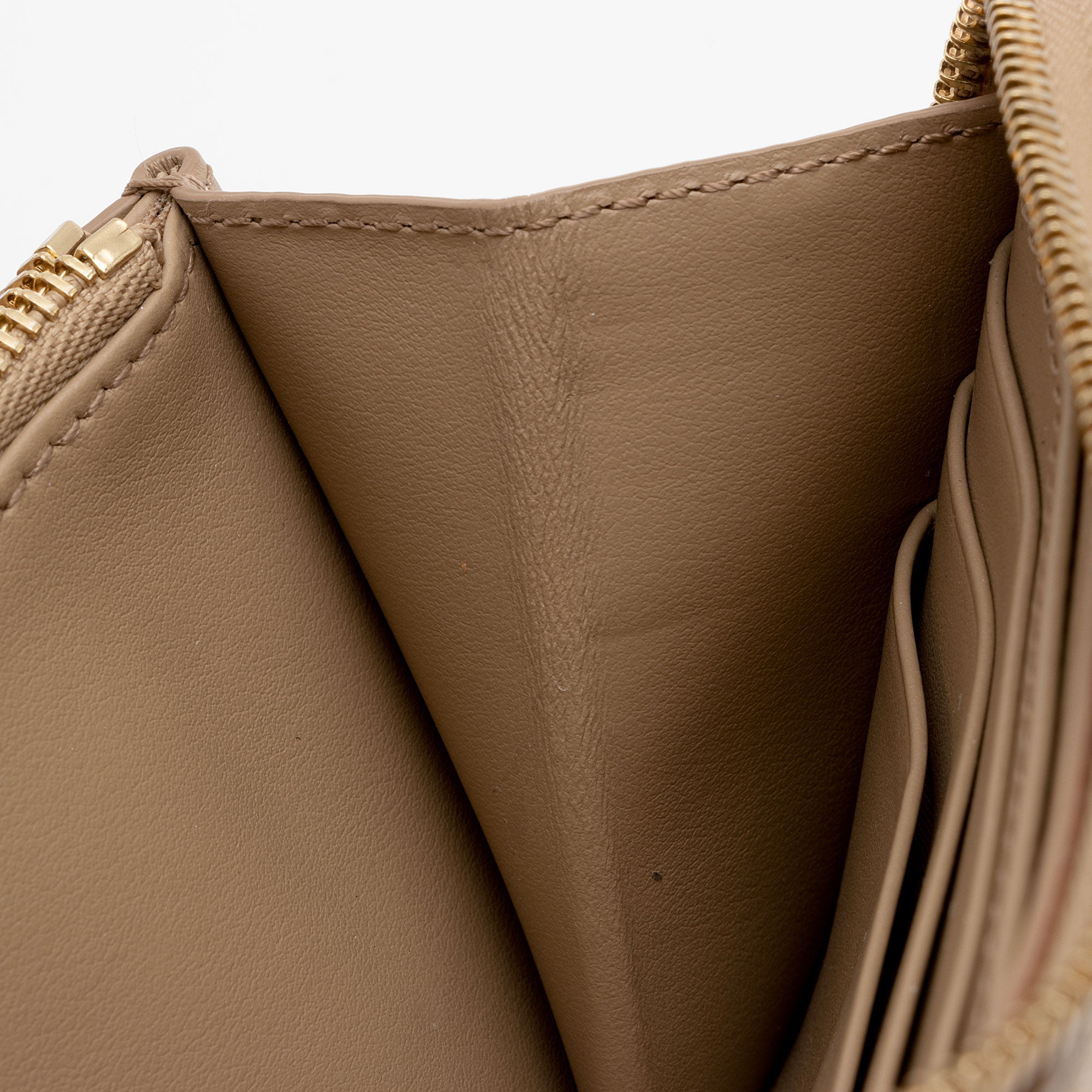 Burberry Haymarket Check Zip Around Wallet (SHF-T4rgfq)