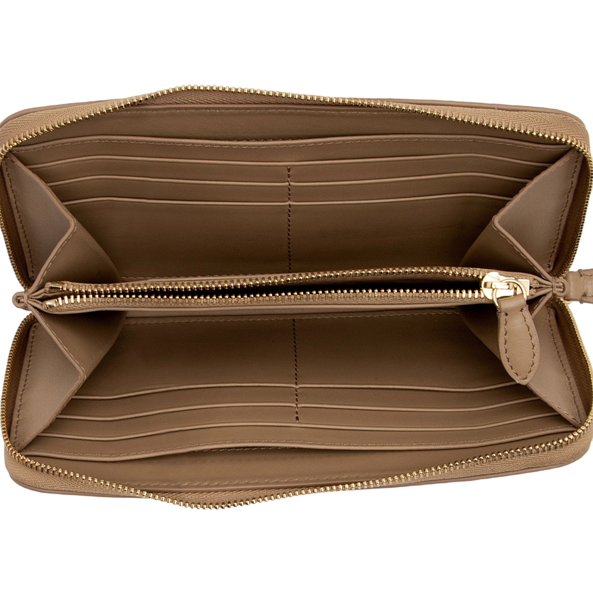 Burberry Haymarket Check Zip Around Wallet (SHF-T4rgfq)