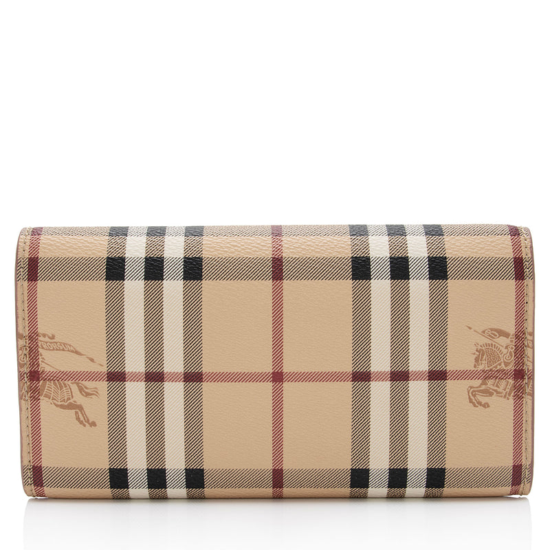 Burberry Haymarket Check Henley Wallet (SHF-25ukEH)