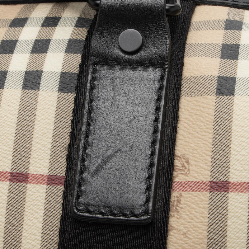 Burberry Haymarket Check Flap Messenger Bag - FINAL SALE (SHF-18819) –  LuxeDH