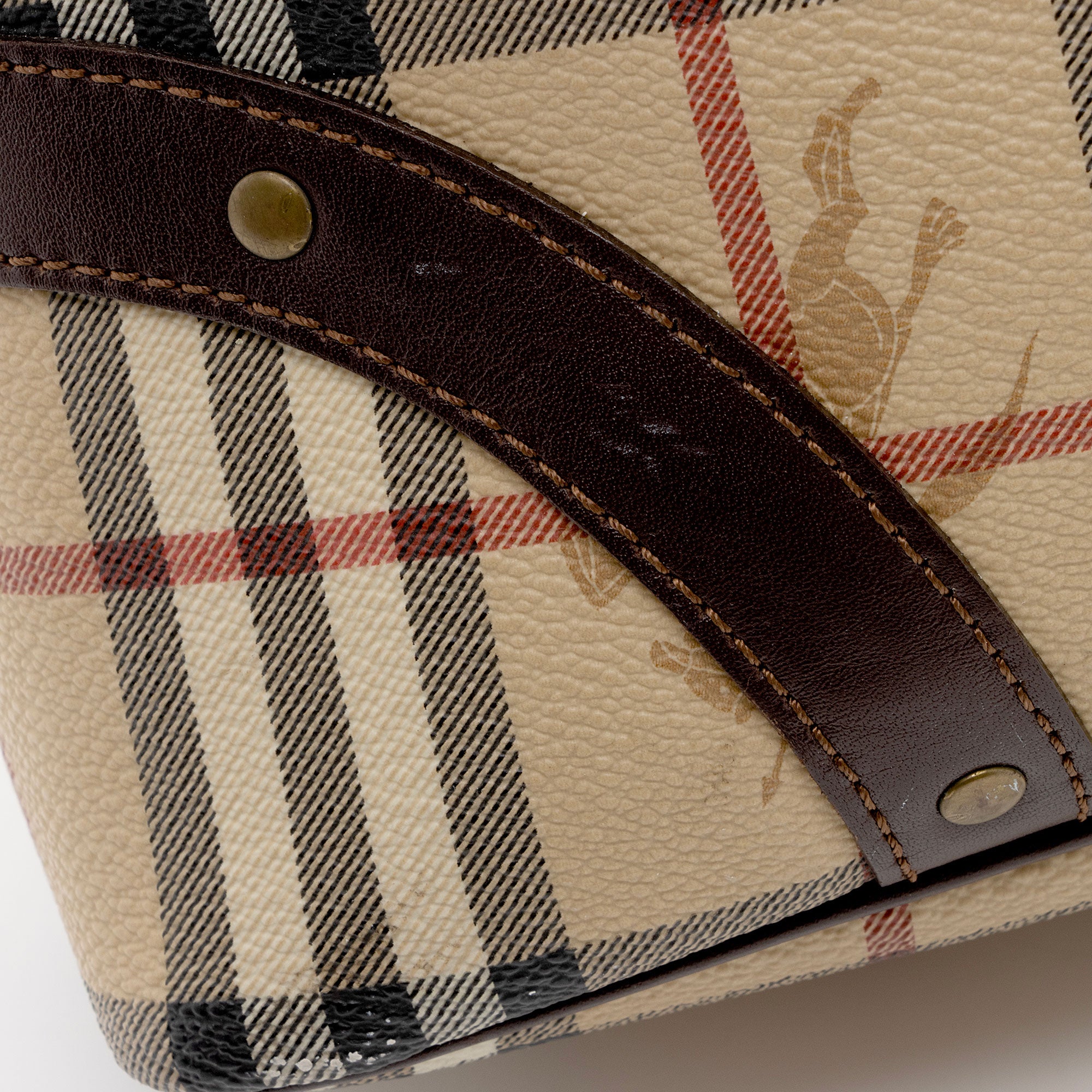 Burberry Haymarket Check Medium Tote (SHF-KA8pBF)