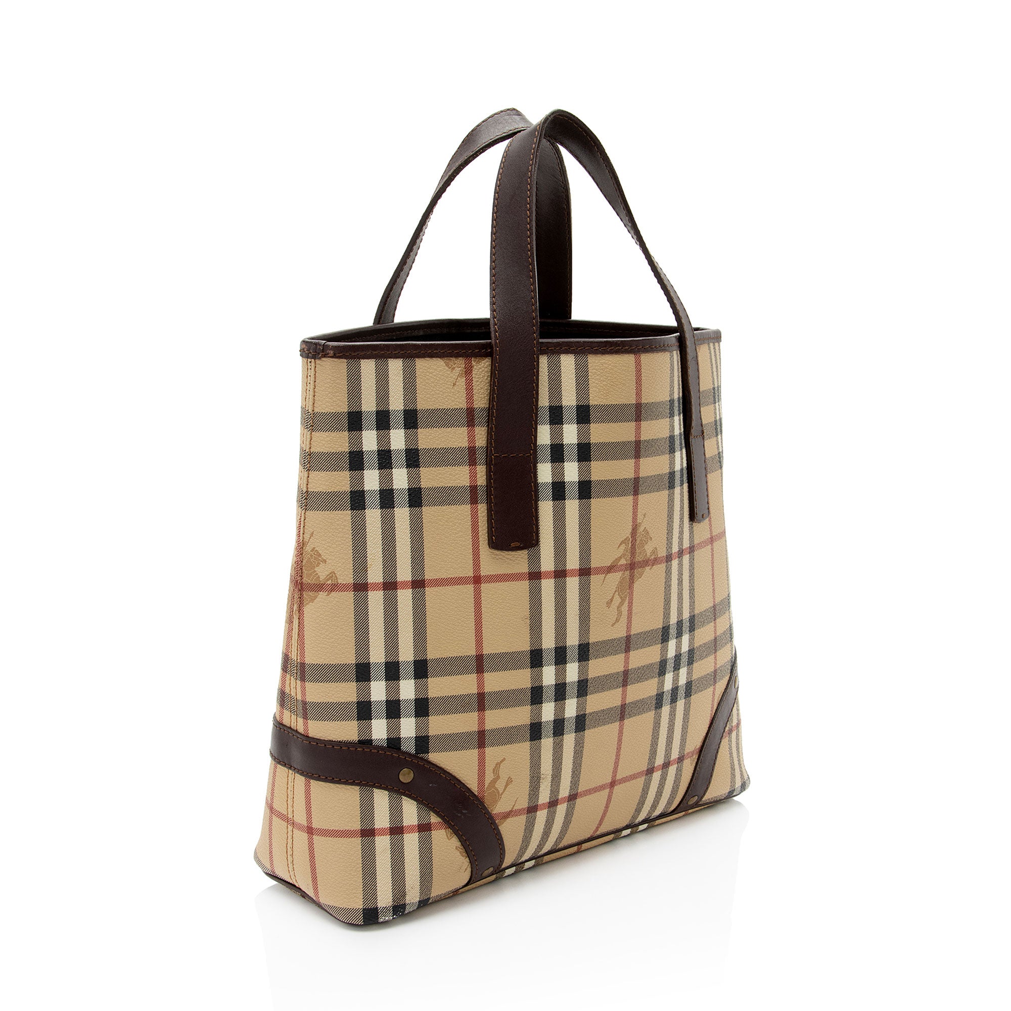 Burberry Haymarket Check Medium Tote (SHF-KA8pBF)