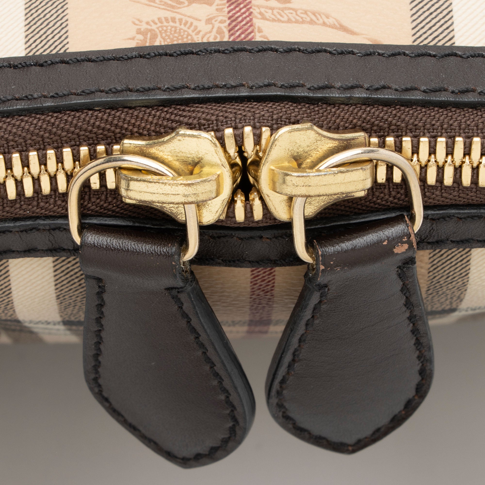 Burberry Haymarket Check Orchard Small Satchel