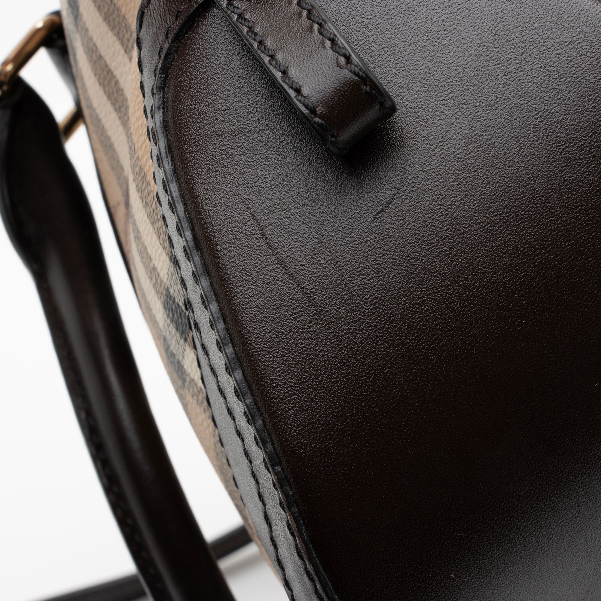 Burberry Haymarket Check Orchard Small Satchel
