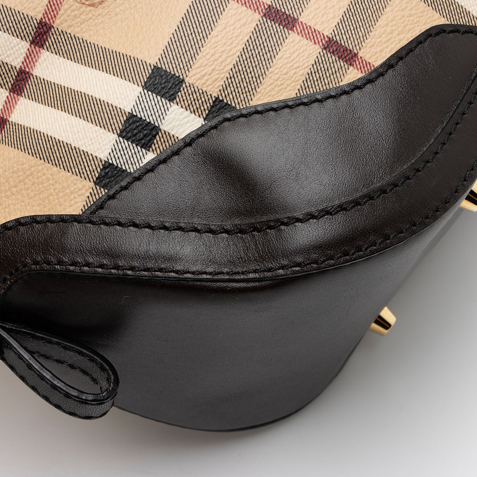 Burberry Haymarket Check Orchard Small Satchel